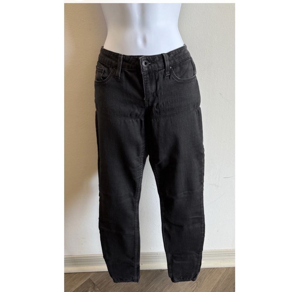 Guess Los Angeles Womens Skinny Jeans Faded Black Denim Size 27